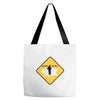 bear shark Tote Bags