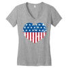 usa flag Women's V-Neck T-Shirt