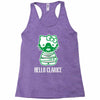 hello clarice Racerback Tank