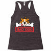 bad dog 3 Racerback Tank