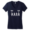 neil before zod Women's V-Neck T-Shirt