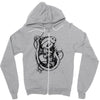 fish boat sea fishing Zipper Hoodie
