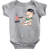 Cute Baby Painter's Dad Love Baby Bodysuit