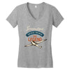 grandpa the pilot the myth the legend Women's V-Neck T-Shirt