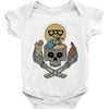 summer skull Baby Bodysuit