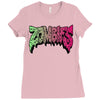 zombies (4) Ladies Fitted T-Shirt