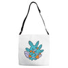 more mudkip Adjustable Strap Totes