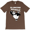 5 Percent Unicorn 95 Percent Ninja T-Shirt