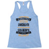 Super Cool Granddaughter Of A Freaking Awesome Grandpa Racerback Tank