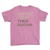 coffee then guitar Youth Tee