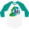 vector scratch 3/4 Sleeve Shirt