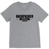 Backpacker Explore The World V-Neck Tee