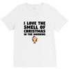 smell of christmas in the morning V-Neck Tee