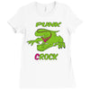 punk crock Ladies Fitted T-Shirt