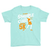 shamble to the cure zombie 5k Youth Tee