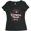 Welcome To My Table Dungeon Master Women's Triblend Scoop T-shirt
