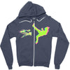 dare to zlatan ibrahimovich Zipper Hoodie