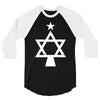 chrismukkah tree christmas 3/4 Sleeve Shirt