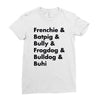 frenchies united Ladies Fitted T-Shirt