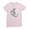 soft ass Ladies Fitted T-Shirt