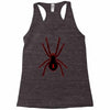 black widow spider Racerback Tank