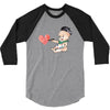 Cute Painter 3/4 Sleeve Shirt