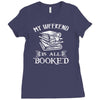 booked all weekend Ladies Fitted T-Shirt