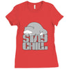 stay chill Ladies Fitted T-Shirt