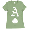 ace of spades (2) Ladies Fitted T-Shirt