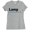 lamp   brick tamland likes this facebook thumbs up mens white t shirt Ladies Fitted T-Shirt