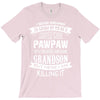Super Cool Pawpaw Of A Freaking Awesome Grandson T-Shirt