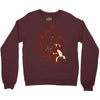 banana eating lion Crewneck Sweatshirt