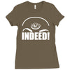 teal'c indeed Ladies Fitted T-Shirt