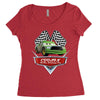 cousin chick hicks Women's Triblend Scoop T-shirt