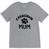 cavachon mum V-Neck Tee
