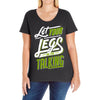 let your Ladies Curvy T-Shirt