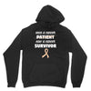 Once a Cancer Patient Now a Cancer Survivor Unisex Hoodie