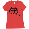 toyota parodie diable Ladies Fitted T-Shirt