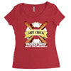 funny  creek paddle shop, ideal gift, birthday present Women's Triblend Scoop T-shirt