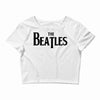 beatles Crop Top
