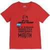 Donald trump The D Is Missing V-Neck Tee