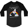 ls mug eat rainbow eat les 3/4 Sleeve Shirt