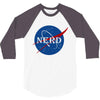 nerd 3/4 Sleeve Shirt