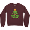 keep calm candy Crewneck Sweatshirt