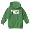 occupy mars Youth Hoodie