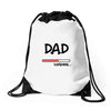 dad loading Drawstring Bags