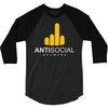 antisocial 3/4 Sleeve Shirt