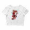 deadpool time Crop Top