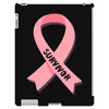 breast cancer ribbon survivor pocket iPad 3 and 4 Case