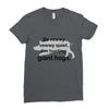 hunting giant hogs Ladies Fitted T-Shirt